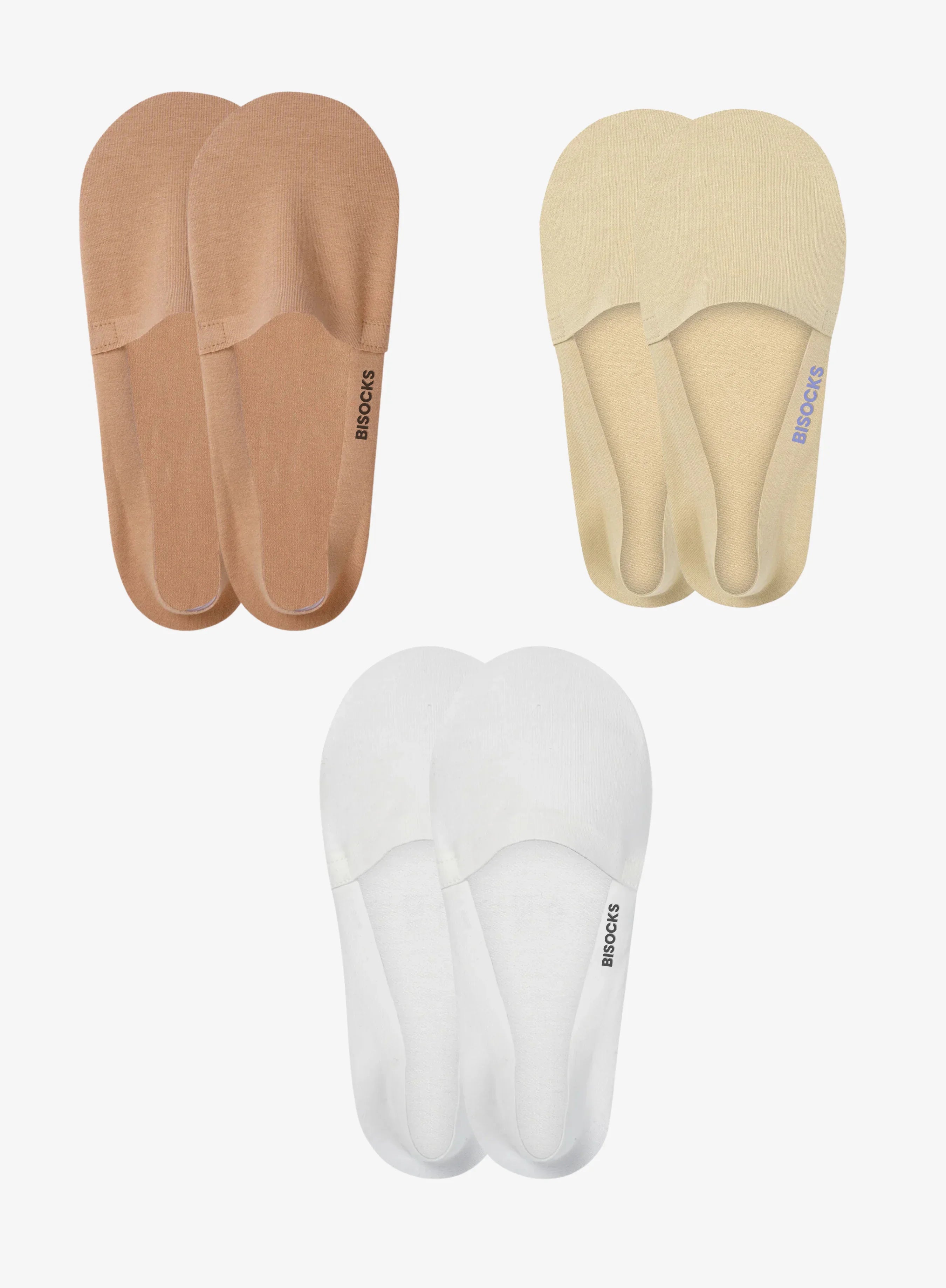 Kit com 3 Pares Bisocks